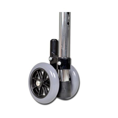 GIMA DEAMBULATORE PIEGHEVOLE 4 PARTI A 4 ROTELLE