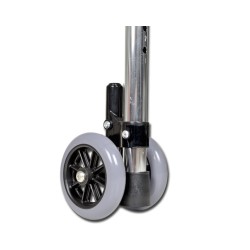 GIMA DEAMBULATORE PIEGHEVOLE 4 PARTI A 4 ROTELLE