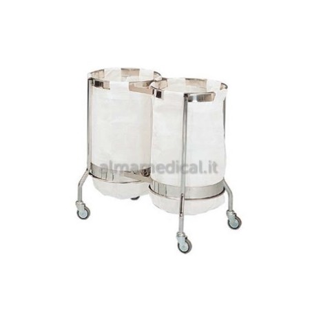MORETTI CARRELLO PORTASACCO CON 2 SACCHI