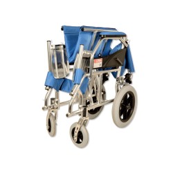 GIMA CARROZZINA PIEGHEVOLE ULTRA LEGGERA IN ALLUMINIO QUEEN - BLU