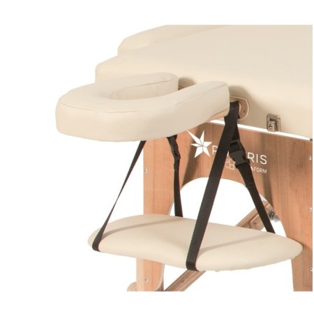 MORETTI LETTINO PIEGHEVOLE PER TRATTAMENTI A 2 SEZIONI  REGOLABILE IN ALTEZZA - CON FORO FACCIALE - 120KG - POLARIS