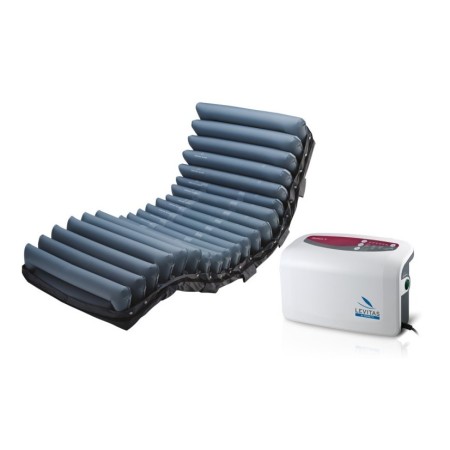 MORETTI KIT MATERASSO ANTIDECUBITO AD ELEMENTI INTERCAMBIABILI E COMPRESSORE CON REGOLAZIONE A CICLO ALTERNATO DOMUS 4