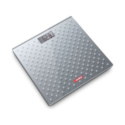 GIMA BILANCIA DA TERRA DIGITALE IN VETRO NERO O GRIGIO  - PORTATA 150KG