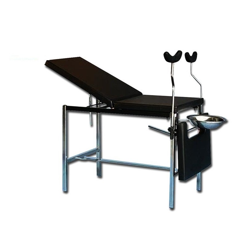 GIMA LETTINO GINECOLOGICO STANDARD IN ACCIAIO CROMATO - REGGIARTI STANDARD