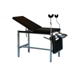 GIMA LETTINO GINECOLOGICO STANDARD IN ACCIAIO CROMATO - REGGIARTI STANDARD