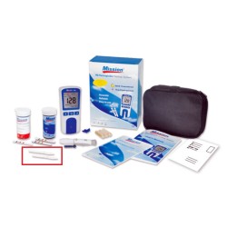 STRISCE PER TEST + 1 CHIP PER APPARECCHIO MISURA EMOGLOBINA MISSION - (CONF. 50 PZ.)