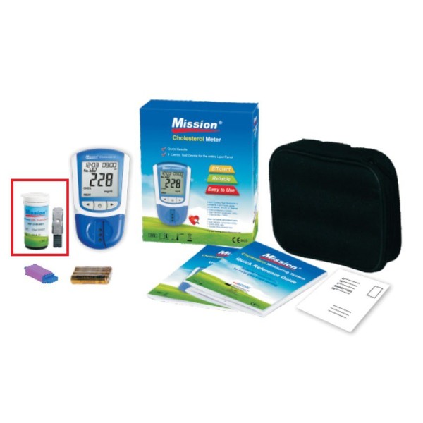 BSI KIT REGALO MULTICARE - MISURATORE +10 STRISCE GLICEMIA +5 COLESTEROLO +5 TRIGLICERIDI + 10 LANCETTE + PENNA PUNGIDITO