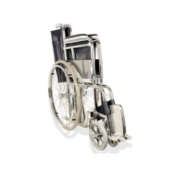 GIMA CARROZZINA PIEGHEVOLE STANDARD CROMATA