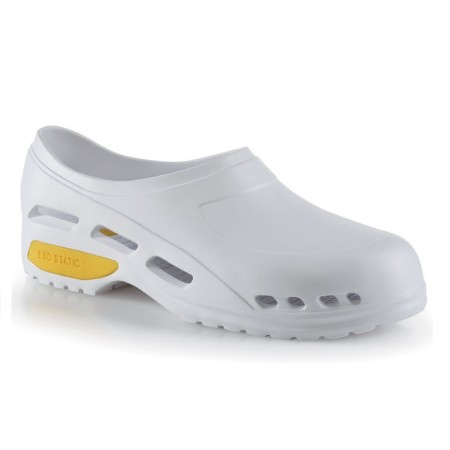 GIMA ZOCCOLI PROFESSIONALI - CON CINTURINO SENZA FORI - BIANCHI - VARIE MISURE - 1 PAIO