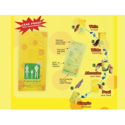 GIMA TRAVELJOHN ORINATOIO PORTATILE 800CC (CONF. 3 PZ.)