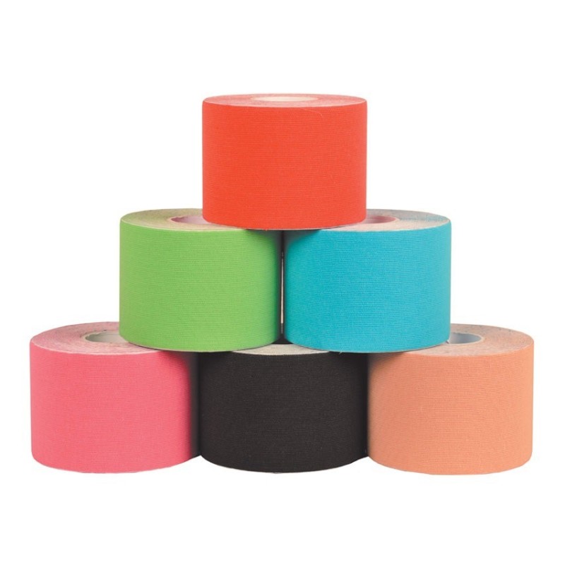 GIMA TAPE PER KINESIOLOGIA - 5MTX5CM - COLORI DIVERSI