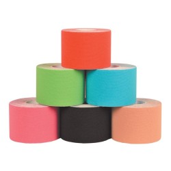 GIMA TAPE PER KINESIOLOGIA - 5MTX5CM - COLORI DIVERSI