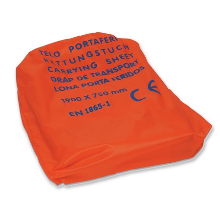 GIMA TELO TRASPORTO SALMA IN VINILE-NYLON - BLU - PORTATA 150KG - 210 X 90 CM