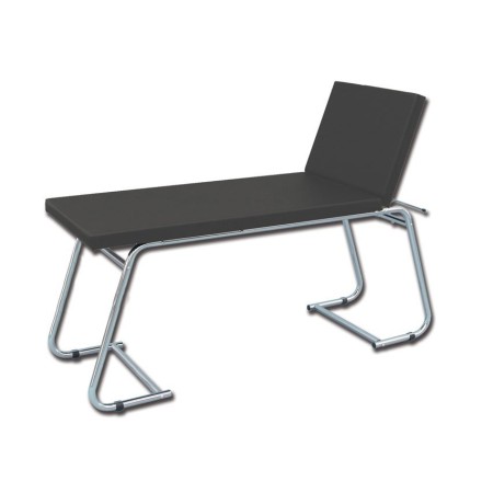 GIMA LETTINO DA VISITA MEDICA - CROMATO 150KG - NERO