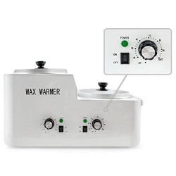 WEELKO FORNELLINO SCALDACERA PROFESSIONALE DOPPIO PER BARATTOLI DA 2,5 L