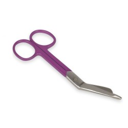 GIMA FORBICI PER BENDE - ANELLI VIOLA - 14 CM
