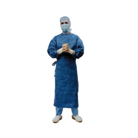 GIMA CAMICE CHIRURGICO STERILE 50 G/M2  - (MISURE DIVERSE) - CONF. 30 PZ.