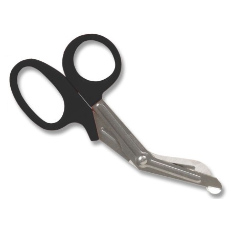 GIMA  FORBICI PER BENDE UTILITY NERE - 19 CM - CONF. 10 PZ.