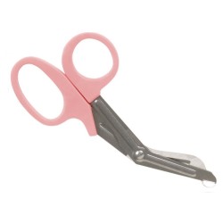 GIMA FORBICI PER BENDE UTILITY ROSA - 19 CM - CONF. 10 PZ.