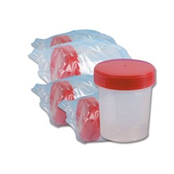 GIMA CONTENITORE STERILE PER URINE CON SCATOLA DA 120 ML. (CONF 120 PZ.)
