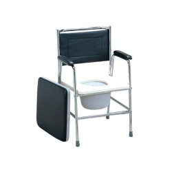 GIMA SEDIA COMODA IN ACCIAIO INOX