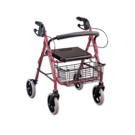 GIMA DEAMBULATORE COMFORT CON SEDILE - PIEGHEVOLE