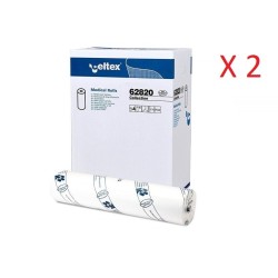 CELTEX COLLECTION LENZUOLINO MEDICO PURA CELLULOSA 2 VELI (60CM x 80MT - CONFEZIONE DA 12 ROTOLI)