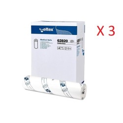 CELTEX COLLECTION LENZUOLINO MEDICO PURA CELLULOSA 2 VELI (60CM x 80MT - CONFEZIONE DA 18 ROTOLI)