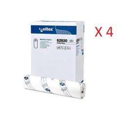 CELTEX COLLECTION LENZUOLINO MEDICO PURA CELLULOSA 2 VELI (60CM x 80MT - CONFEZIONE DA 24 ROTOLI)