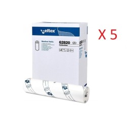 CELTEX COLLECTION LENZUOLINO MEDICO PURA CELLULOSA 2 VELI (60CM x 80MT - CONFEZIONE DA 30 ROTOLI)