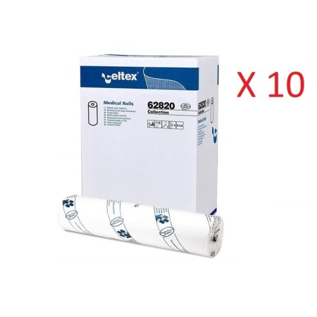 CELTEX COLLECTION LENZUOLINO MEDICO PURA CELLULOSA 2 VELI (60CM x 80MT - CONFEZIONE DA 60 ROTOLI)