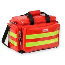 GIMA BORSA PER EMERGENZA - MODELLO SMART PVC - PICCOLA - CORDURA ROSSA