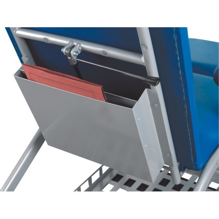 GIMA POLTRONA DONATORI CON RUOTE - BLU