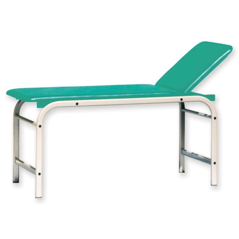 GIMA LETTINO DA VISITA A 2 SEZIONI KING 130KG - BLU, BIANCO O NERO - 190X60X80CM