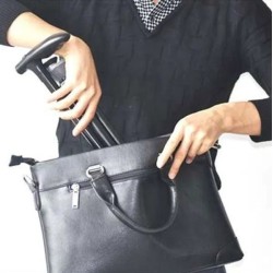 GIMA TRUSTY CANE BASTONE CON VENTOSE E LUCE LED - ARGENTO O NERO