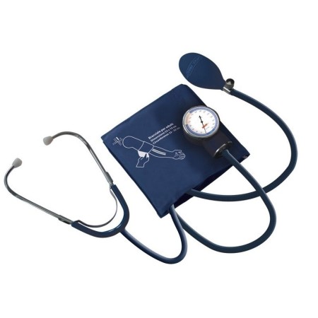 ALMAMEDICAL SFIGMOMANOMETRO AD ANEROIDE CON FONENDOSCOPIO INTEGRATO PER AUTOMISURAZIONE