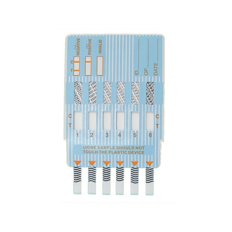 GIMA MULTITEST 6 DROGHE - PANNELLO SU URINE