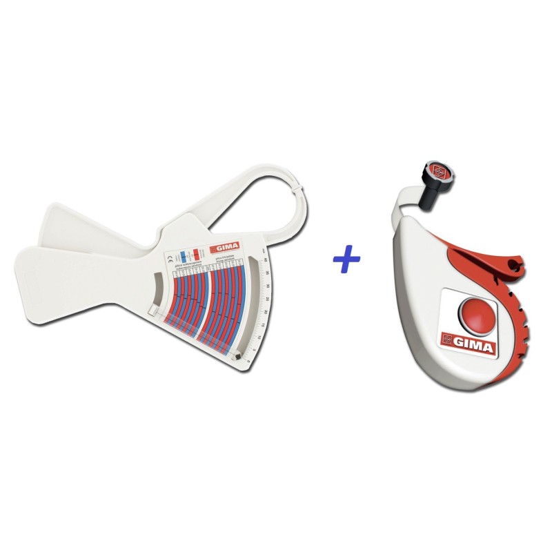 GIMA PLICOMETRO FAT-1 CON MISURATORE CORPOREO PROFESSIONALE