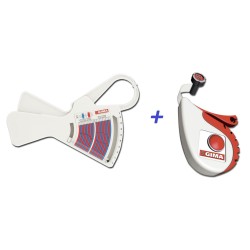 GIMA PLICOMETRO FAT-1 CON MISURATORE CORPOREO PROFESSIONALE
