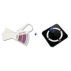 GIMA PLICOMETRO FAT-1 CON BILANCIA BODY FAT LIBRA