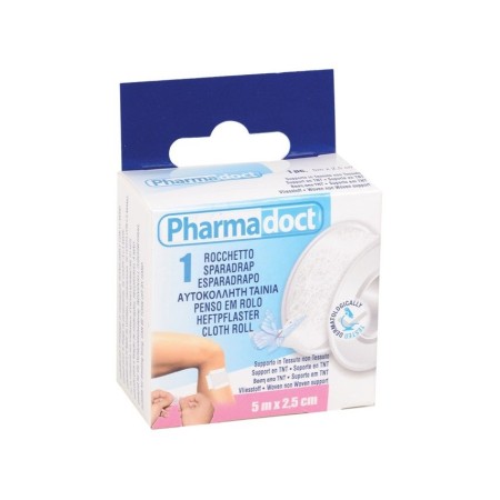PHARMADOCT CEROTTI A ROCCHETTO IN TNT 5MT X 2.5CM - (CONF. 12 PZ.)