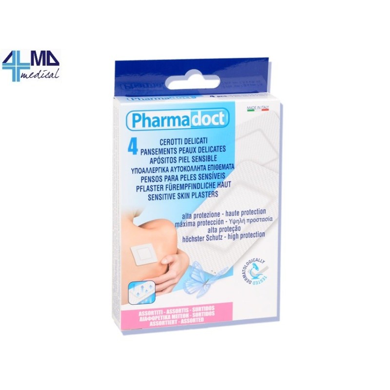 PHARMADOCT CEROTTI TNT ASSORTITI 2 MISURE - CONF. DA 12 SCATOLE DA 4 CEROTTI