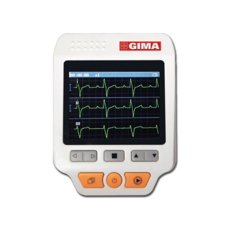 GIMA ELETTROCARDIOGRAFO ECG PALMARE CARDIO-C - 3 CANALI
