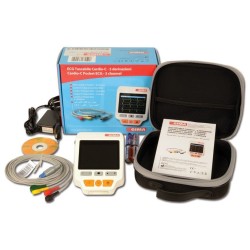 GIMA ELETTROCARDIOGRAFO ECG PALMARE CARDIO-C - 3 CANALI
