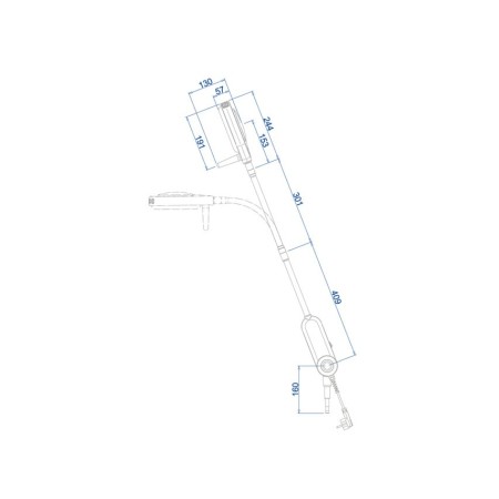 GIMA LAMPADA PRIMALED - SU CARRELLO