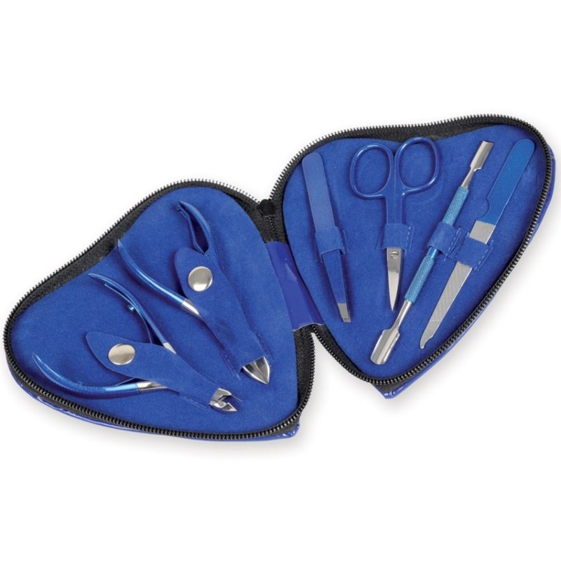 GIMA KIT PODOLOGIA CUORE - BLU - 6 STRUMENTI