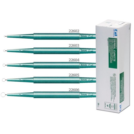 GIMA CURETTE DERMATOLOGICHE DIAMETRO 5 MM