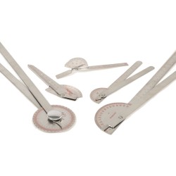 GIMA GONIOMETRO 360° - IN ACCIAIO INOX