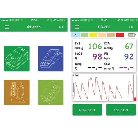 GIMA MONITOR MULTIPARAMETRI PC-300 - SPO2, NIBP, TEMP, PL
