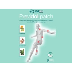 GIMA CEROTTO LENITIVO PREVIDOL 9X14 CM - (CONF. 5 PZ.)